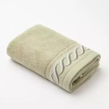 Полотенце махровое Этель "Вдохновение" 30*70 см +/- 2 см, цв. хаки 100% хл, 450 гр/м2