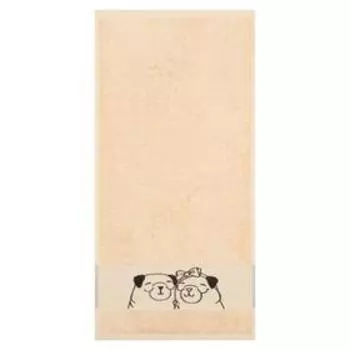 Полотенце махровое Этель «Я тебя люблю» 30х60 см, 100% хл, 360гр/м2