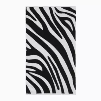 Полотенце махровое Этель "Zebra" чёрный, 70х130 см, 100% хлопок, 420 гр/м2
