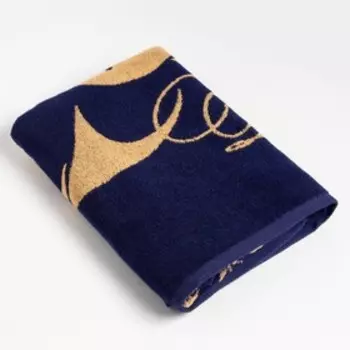 Полотенце махровое Этель «Знаки зодиака: Рыбы», 70130 см, 100% хлопок, 420 г/м, фиолетовое