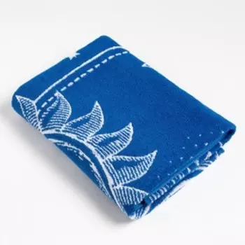 Полотенце махровое Этель «Знаки зодиака: Скорпион», 70130 см, 100% хлопок, 420 г/м, синее