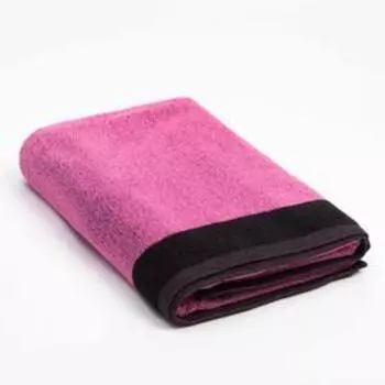 Полотенце махровое Этель "Знаки зодиака: Водолей" розовый, 67х130 см, 420 гр/м2, 100% хлопок