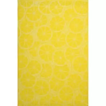 Полотенце махровое Lemon color, 50х90 см, цвет жёлтый