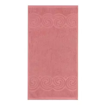 Полотенце махровое Love Life Border, 70х130 см, цвет пыльно-розовый, 100% хлопок, 380 гр/м2