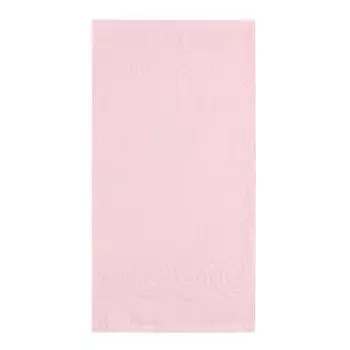 Полотенце махровое Love Life Border, 70х130 см, цвет розовый, 100% хлопок, 380 гр/м2