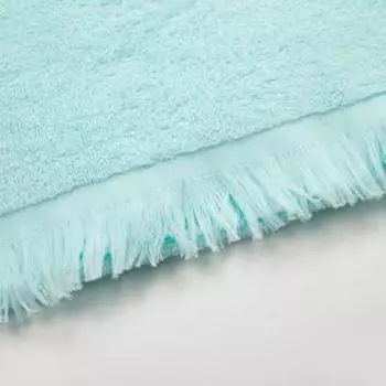 Полотенце махровое LoveLife Fringe 30х60 светло-голубой, 100% хлопок, 360 г/м2