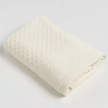 Полотенце махровое LoveLife Silky dream 30х60 см, молочный, 100% хлопок