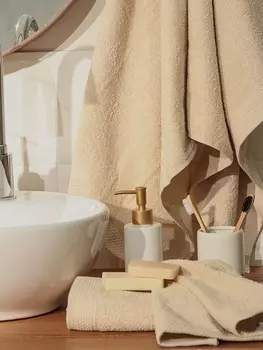 Полотенце махровое LoveLife Natural beige, 5080 см, 100% хлопок