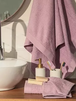 Полотенце махровое LoveLife Natural lavender, 3050 см, 100% хлопок