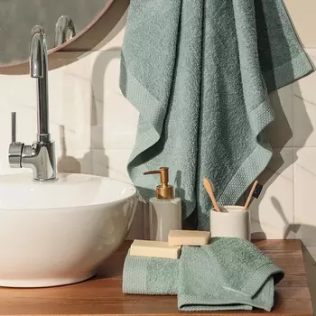 Полотенце махровое LoveLife Natural mint, 70130 см, 100% хлопок