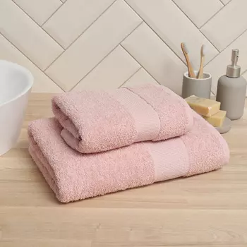 Полотенце махровое LoveLife «Нежность», 70140 см, хлопок 100%, розовое