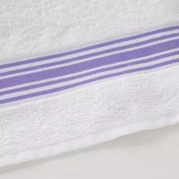 Полотенце махровое LoveLife «Полосы» 70*130 см, цв. сиреневый 100% хл, 360 гр/м2