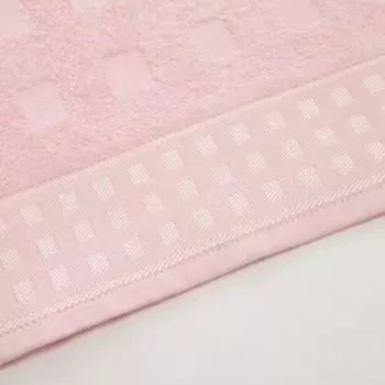 Полотенце махровое LoveLife Square, 50х90 см, цвет нежно-розовый