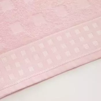 Полотенце махровое LoveLife Square, 70х130 см, цвет нежно-розовый