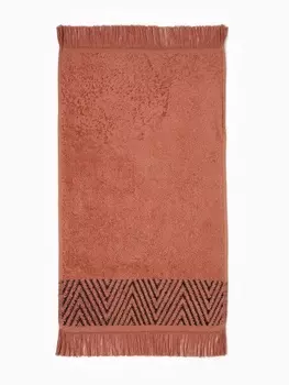 Полотенце махровое LoveLife «Танами» 5080 см, коричневое, 100% хлопок, 430 г/м