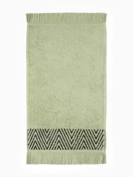 Полотенце махровое LoveLife «Танами» 70130 см, мятное, 100% хлопок, 430 г/м