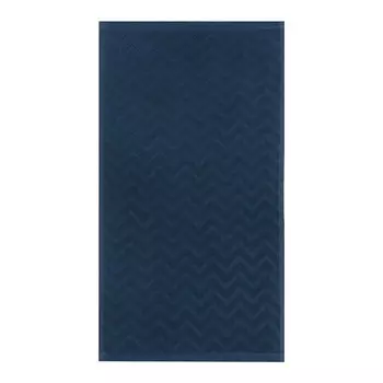 Полотенце махровое LoveLife Zig-Zag, 50х90 см, цвет голубая ель, 100% хл, 450 гр/м2