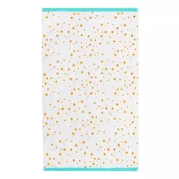 Полотенце махровое LoveLife "Звездочки" 40*65 см, цв.белый, 100% хлолпок, 350 г/м2