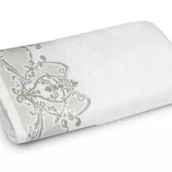 Полотенце махровое «Лукреция», размер 50x90 см, цвет белый