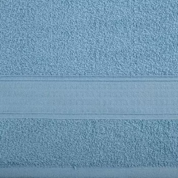 Полотенце махровое Mona Liza, 420 гр, размер 70x140 см, цвет голубой