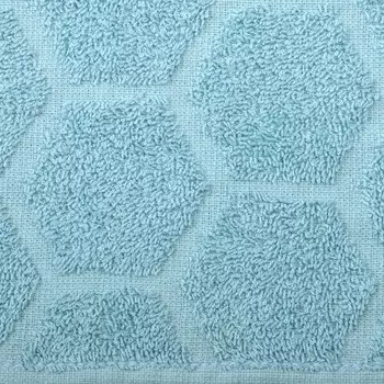 Полотенце махровое Mona Liza «Сота», 420 гр, размер 50x90 см, цвет голубой