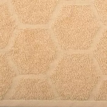 Полотенце махровое Mona Liza «Сота», 420 гр, размер 70x140 см, цвет бежевый