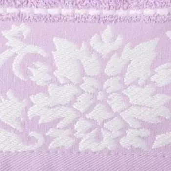 Полотенце махровое МУЗА 02-053 50х90 см, сирень, хлопок 100%, 400г/м2