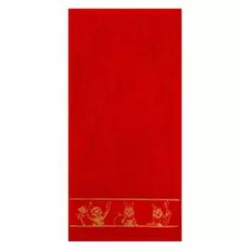 Полотенце махровое «Новый год: Тигрули» 30х60 см, 100% хлопок, 360гр/м2