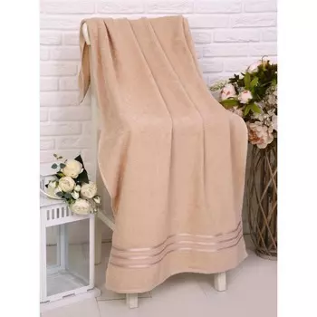 Полотенце махровое «Орион», размер 50x85 см, цвет бежевый