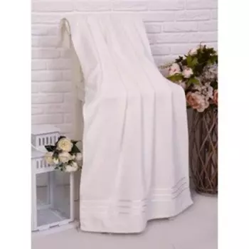 Полотенце махровое «Орион», размер 70x135 см, цвет молочный