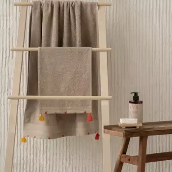 Полотенце махровое Pasionaria «Лолас», 450 гр, размер 70х140 см, цвет капучино