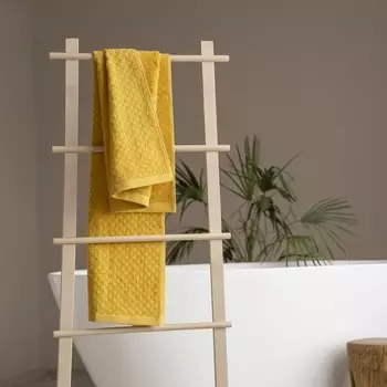 Полотенце махровое Pasionaria «Мемо», 450 гр, размер 70х140 см, цвет горчичный