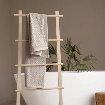 Полотенце махровое Pasionaria «Мемо», 450 гр, размер 50х90 см, цвет светло-серый