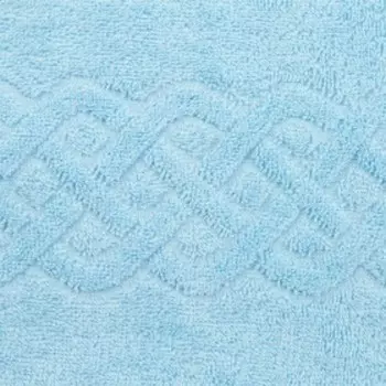 Полотенце махровое Plait 70х130 см, цвет голубой