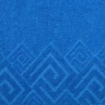 Полотенце махровое «Poseidon» 100х150, цвет голубой