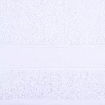 Полотенце махровое, размер 70x140 см, цвет белый