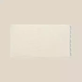 Полотенце махровое SL HOME: Floral «Айвори» 3060 см, хлопок 100%, бежевое