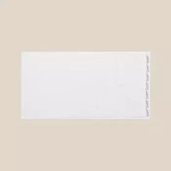 Полотенце махровое SL HOME: Floral «Блан де Блан» 3060 см, хлопок 100%, белое