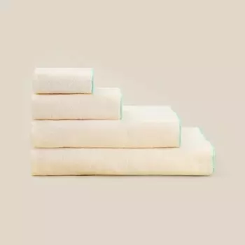 Полотенце махровое SL HOME: Frame «Айвори», 3060 см, хлопок 100%, бежевое