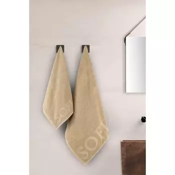 Полотенце махровое Sofi De Marko Sofi, 450 гр, размер 100х150 см, цвет бежевый
