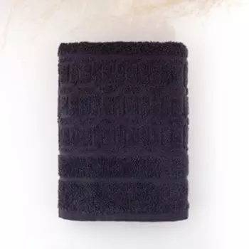 Полотенце махровое Space, размер 70х130 см, цвет графитовый, 320г/м, 100% хлопок