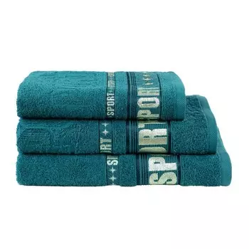 Полотенце махровое Sport, размер 70х130 см, цвет адриатика