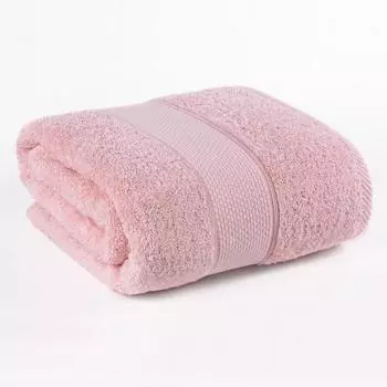 Полотенце махровое Arya Home Miranda Soft, 500 гр, размер 100x150 см, цвет пудровый
