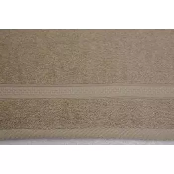 Полотенце махровое Arya Home Miranda Soft, 500 гр, размер 70x140 см, цвет бежевый