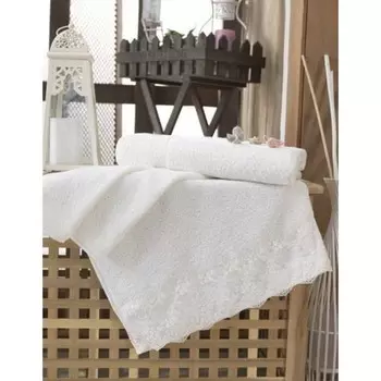 Полотенце MONIKA, размер 70х140 см, цвет кремовый