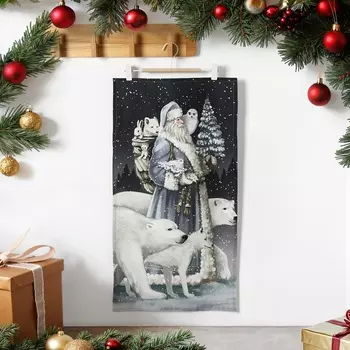 Полотенце Этель «Мгновения зимы» 4073 см, 100% хлопок, саржа 190 г/м