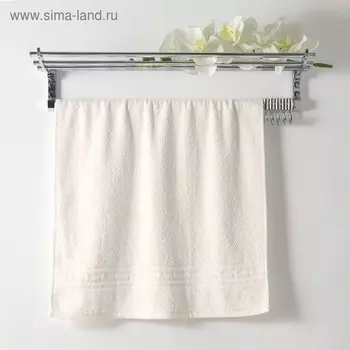 Полотенце Ocean 70х130 см, белый, хлопок 100%, 360 г/м2