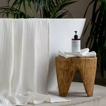 Полотенце Pasionaria «Шифу», муслин, 250 гр, размер 50х90 см, цвет сливочный