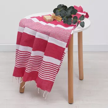 Полотенце - пештемаль пляжное LoveLife Resort, 75170 см, розовое