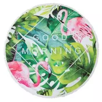 Полотенце пляжное Этель «Доброе утро», d 150см